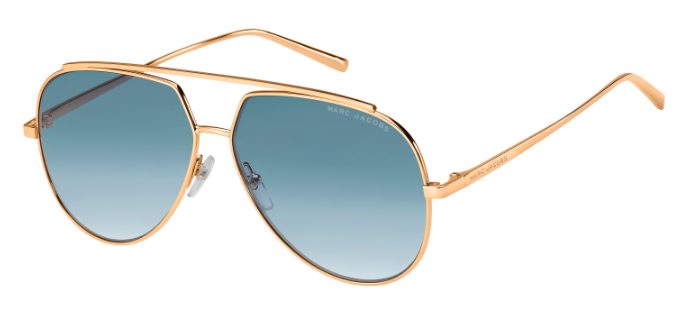 Marc jacobs discount blue aviator sunglasses